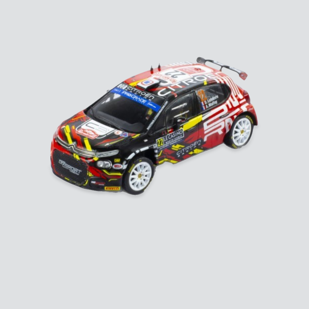 Citroen C3 Rally2 #22 - S.Lefebvre / A.Malfoy - Rally Monte-Carlo 2023