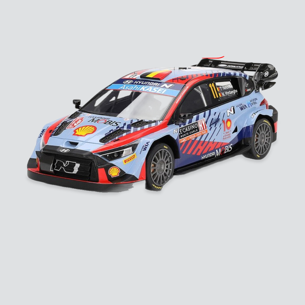 HYUNDAI i20 N RALLY1 #11 THIERRY NEUVILLE / MARTIJN WYDAEGHE - WINNER RALLY MONTECARLO 2024