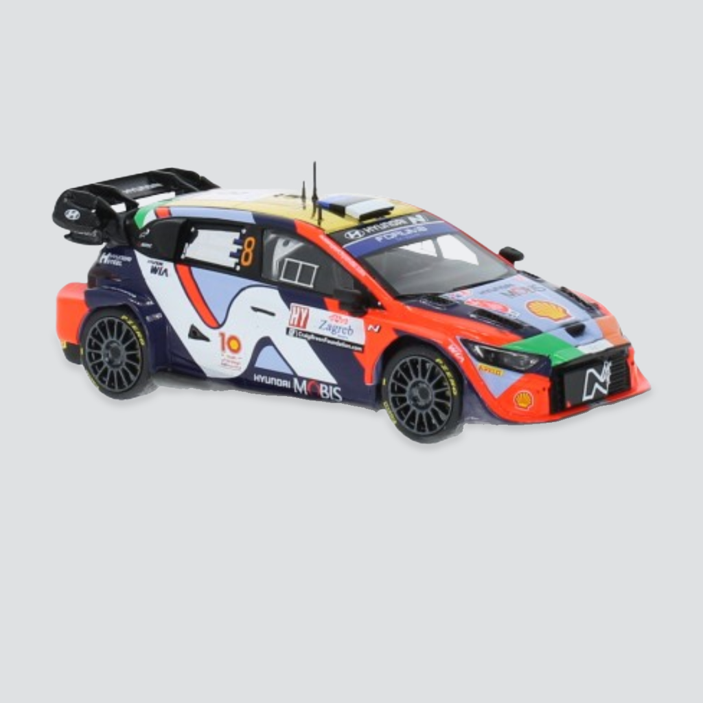 Hyundai i20N Rally1 WRC #8 - Ott Tanak / Martin Järveoja - Rally Croatia 2024