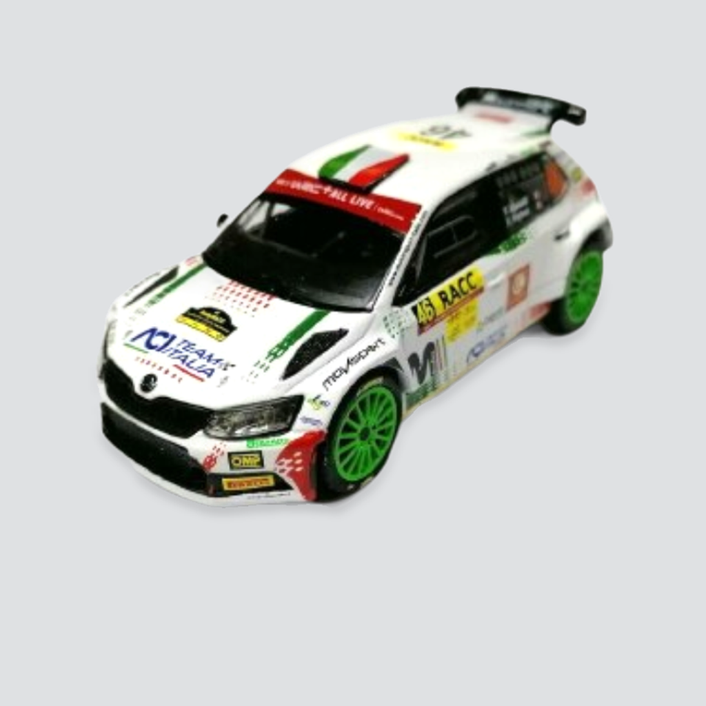 Skoda Fabia R5 #46 - Fabio Andolfi / Emanuele Inglesi - Rally Catalunya 2019
