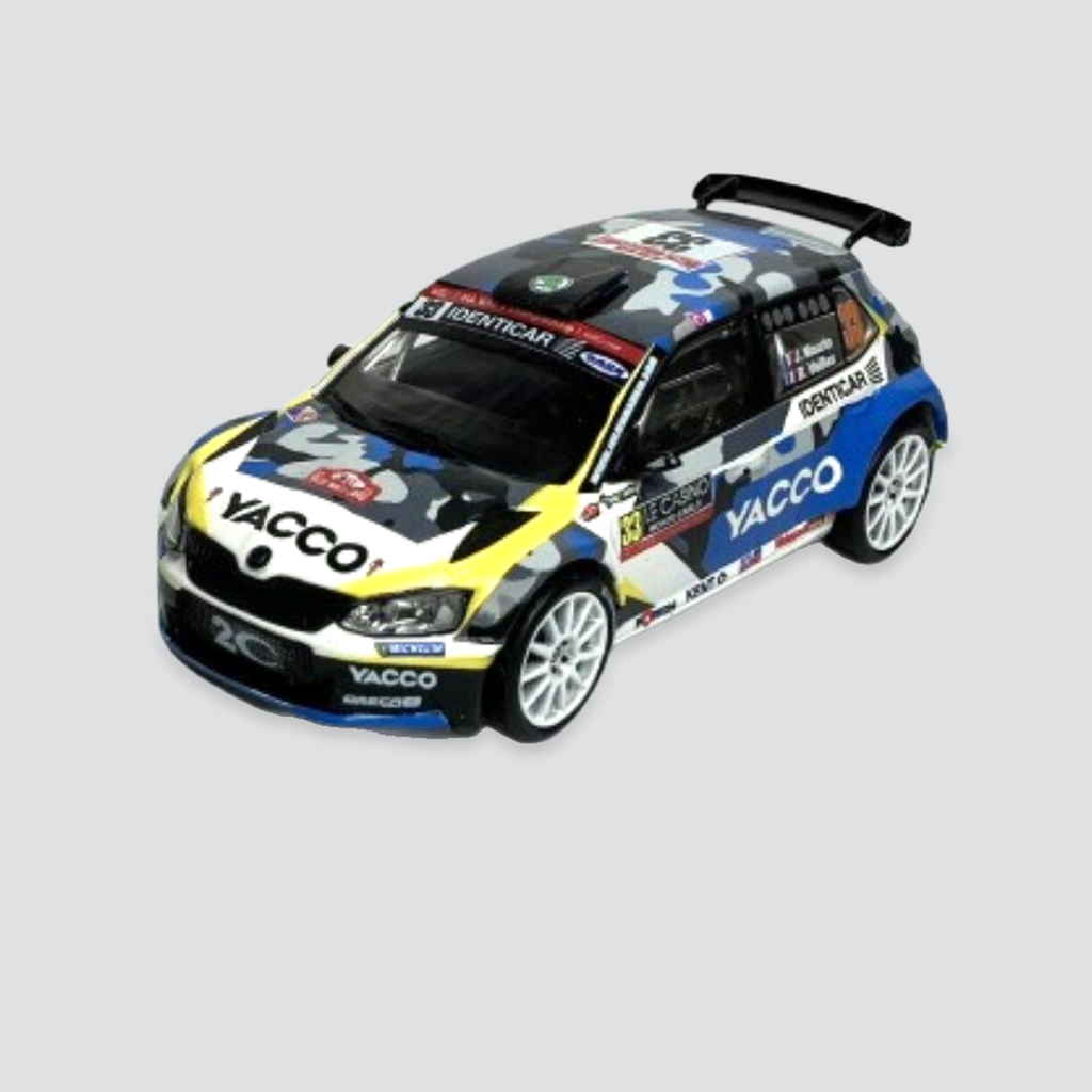 Skoda Fabia R5 #33 - Julien Maurin / Benjamin Veillas - Rally Monte Carlo 2016