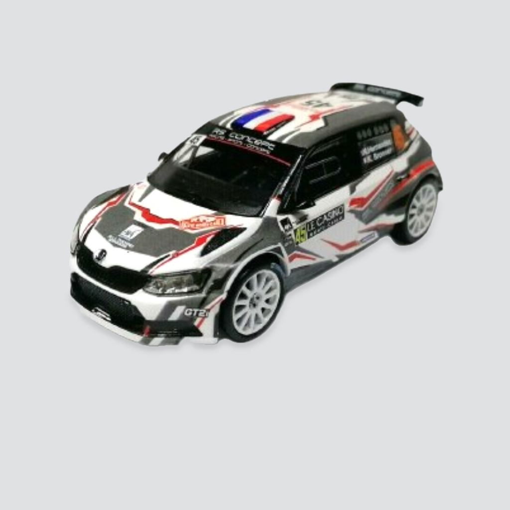 Škoda Fabia R5 #45 - Nicolas Hernandez / Kévin Bronner - Rally MonteCarlo 2019