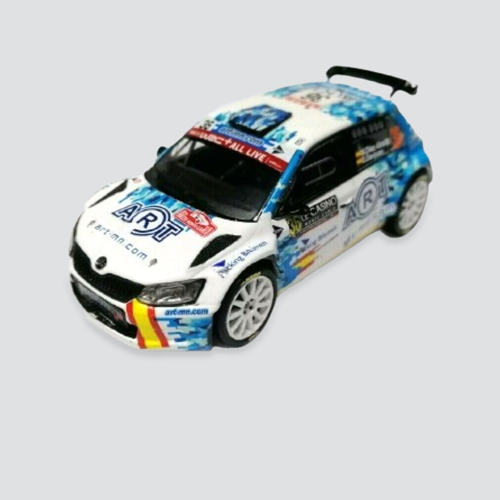Skoda Fabia R5 #36 - Miguel Díaz Aboitiz / Diego Sanjuan - Rally MonteCarlo 2020