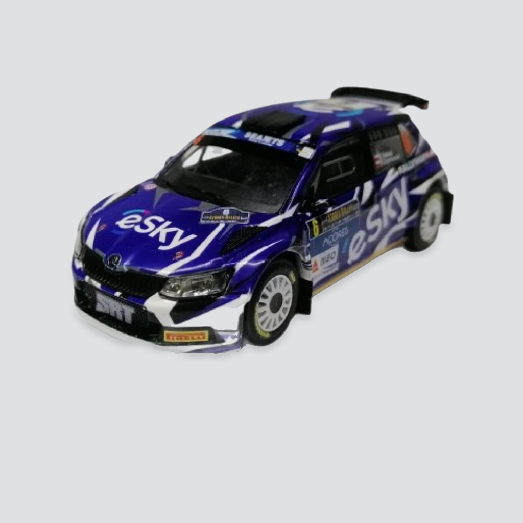 Skoda Fabia R5 #6 - Lukasz Habaj / Daniel Dymurski - Rally Azores 2019