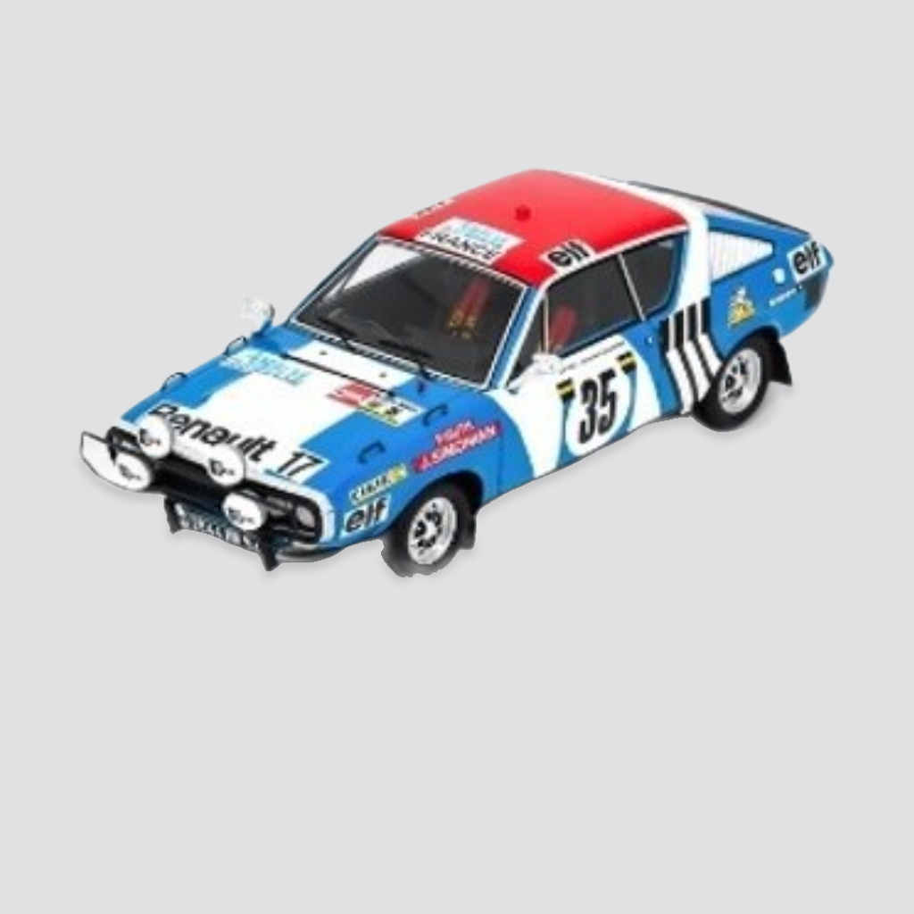 RENAULT 17 #35 J-F. Piot - J. De Alexandris  Rallye East Safari Afrique de l´Est 1975 - Disponível 3ºT 2025