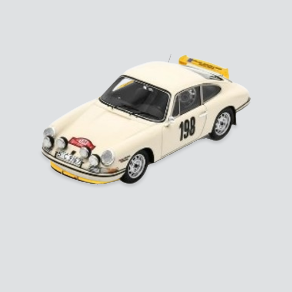 PORSCHE 911 T/R #198 S. Zasada - J. Dobrza?ski  Rallye Monte Carlo 1968  - Disponível 4º T 2025