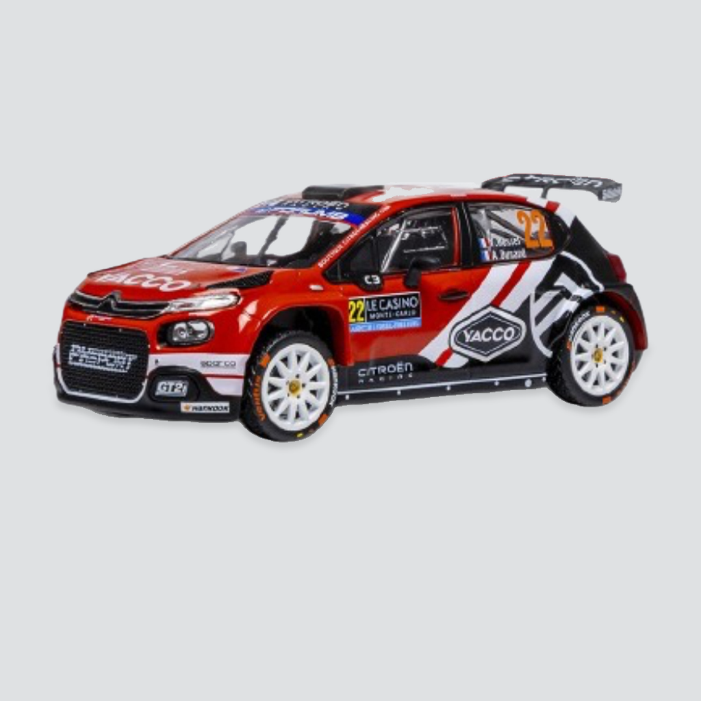 Citroën C3 Rally2 #22 - Yohan Rossel / Arnaud Dunand - Rally Monte Carlo 2025