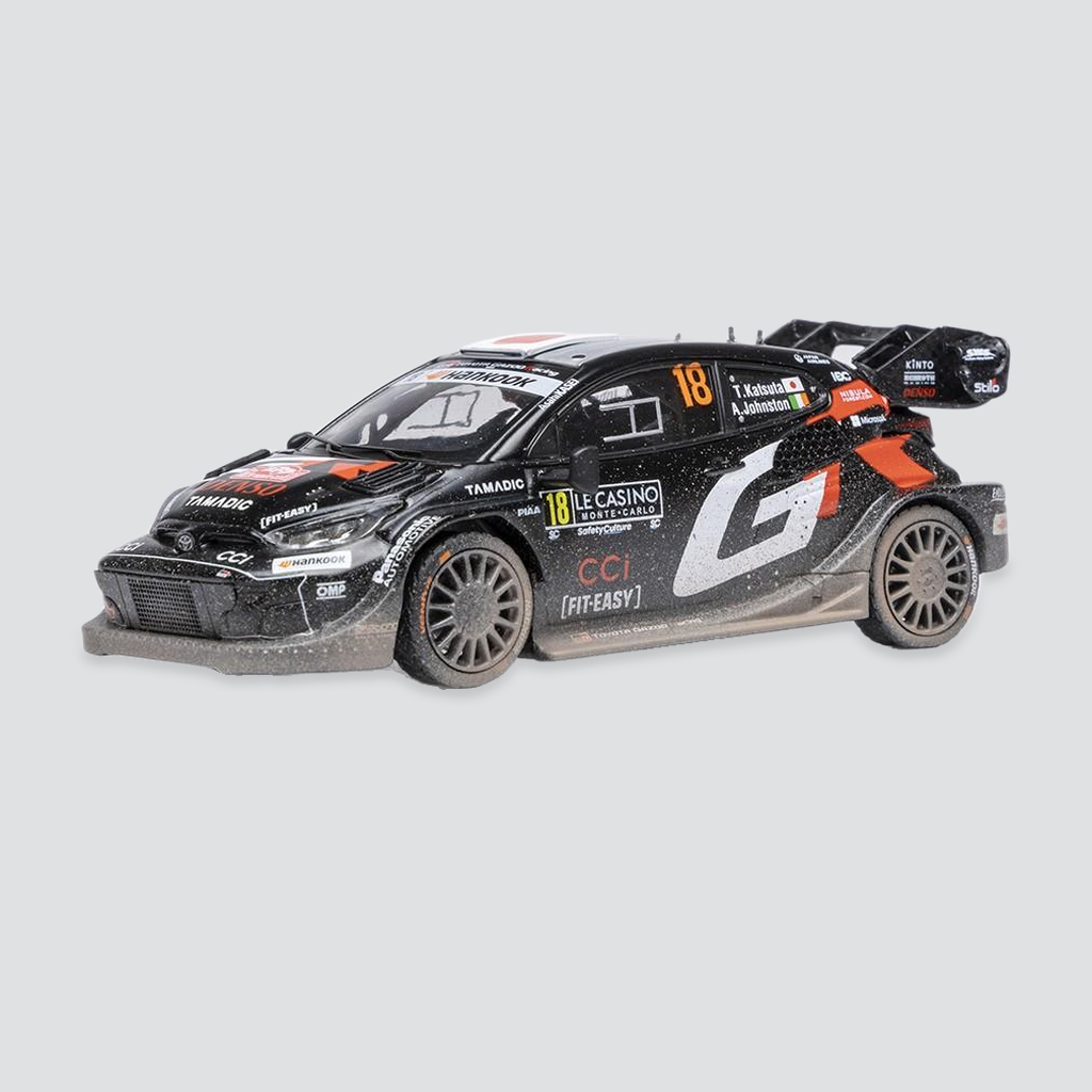 Toyota GR Yaris Rally1 #18 - Takamoto Katsuta / Aaron Johnston - Rally Monte Carlo 2025