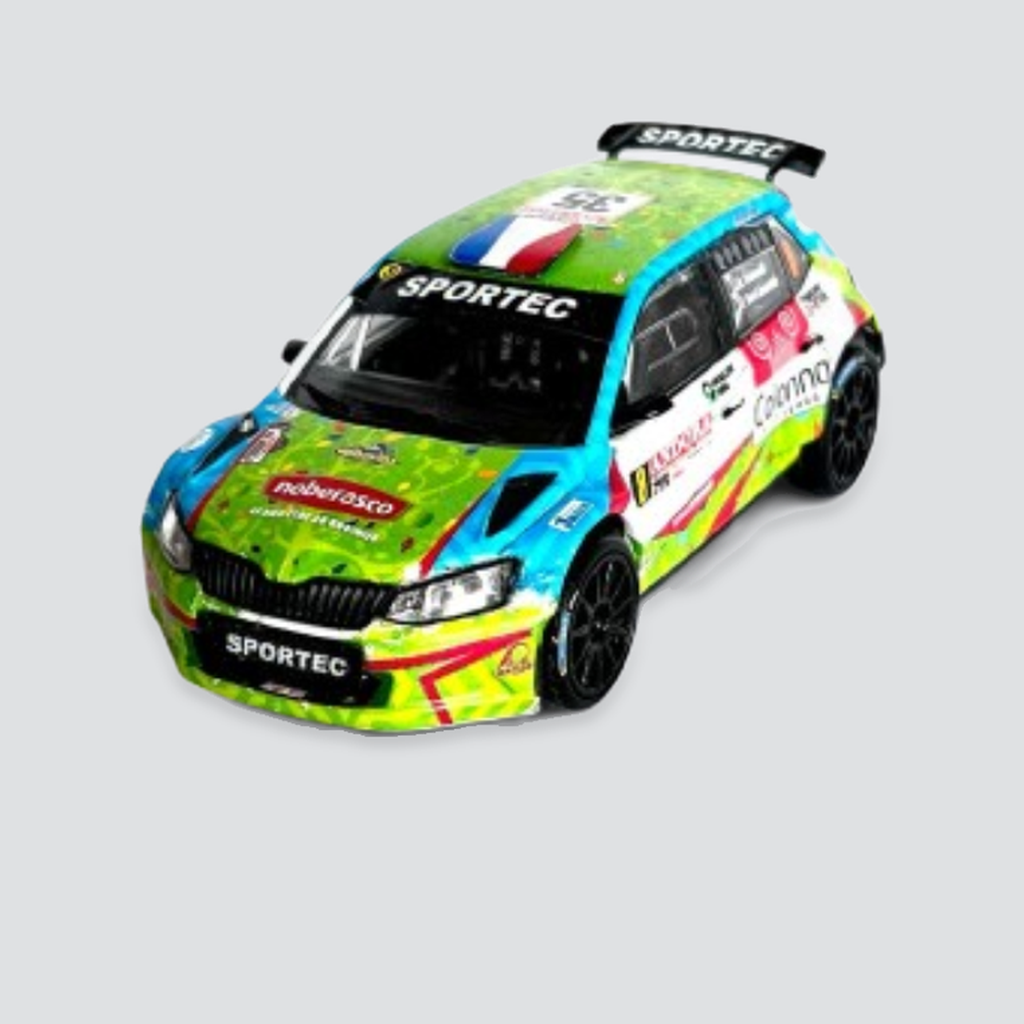 Skoda Fabia R5  #8 - Jean-Baptiste Franceschi / Florian Haut - Rally Ronde della Val Merula 2019