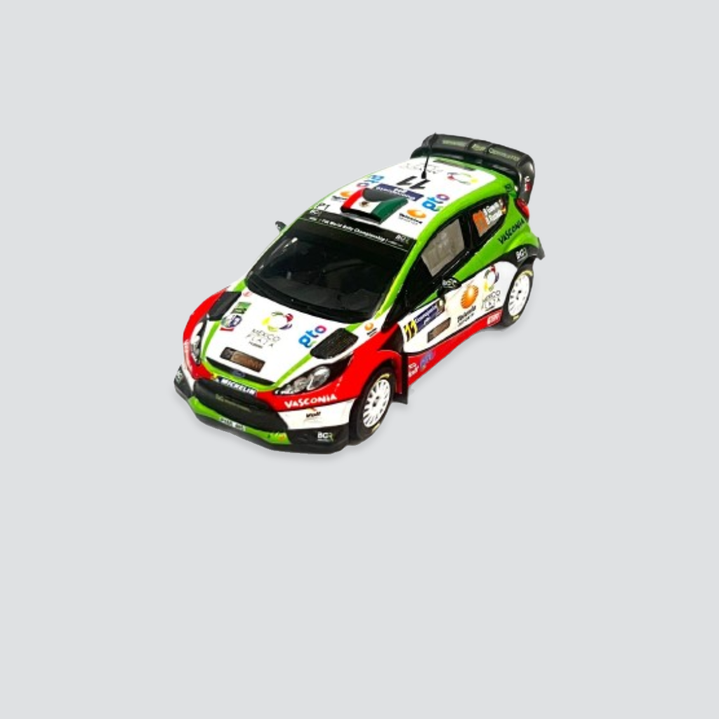 Ford Fiesta WRC #11 - Benito Guerra / Borja Rozad - Rally Guanajuato Mexico 2014