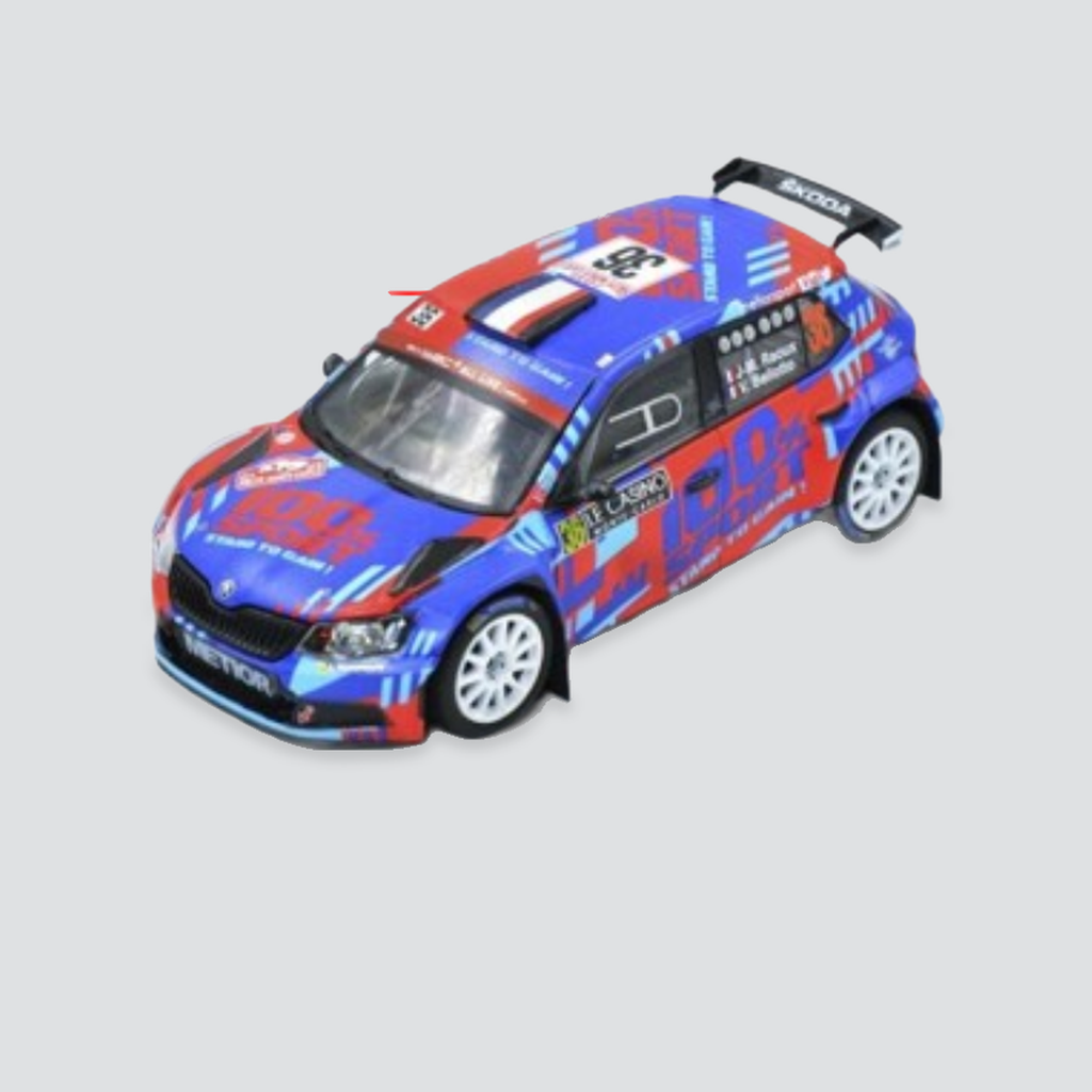 Skoda Fabia R5 #36 - Jean Michel Raoux / Victor Bellotto - Rally MonteCarlo 2019