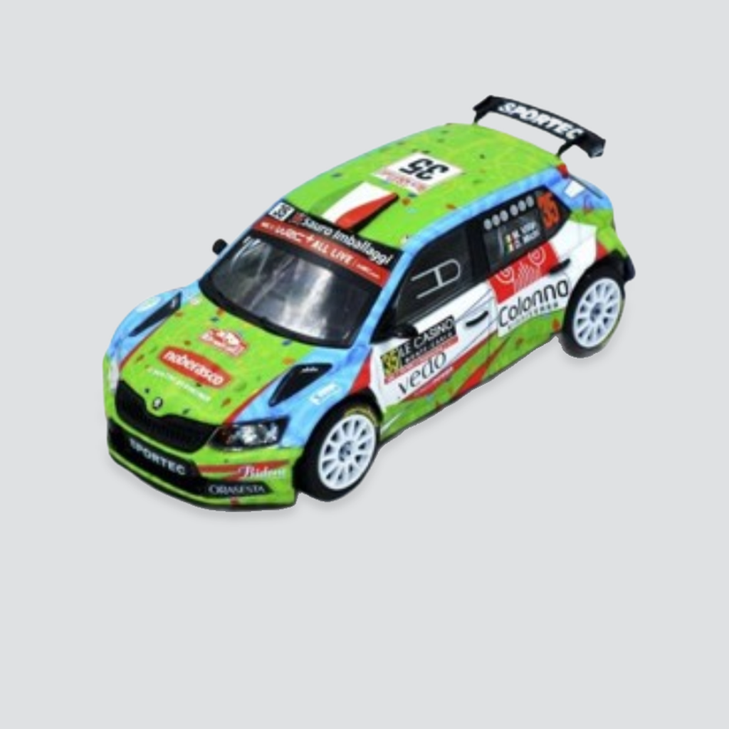 Skoda Fabia R5 #35 - Manuel Villa / Daniele Michi - Rally Monte Carlo 2019