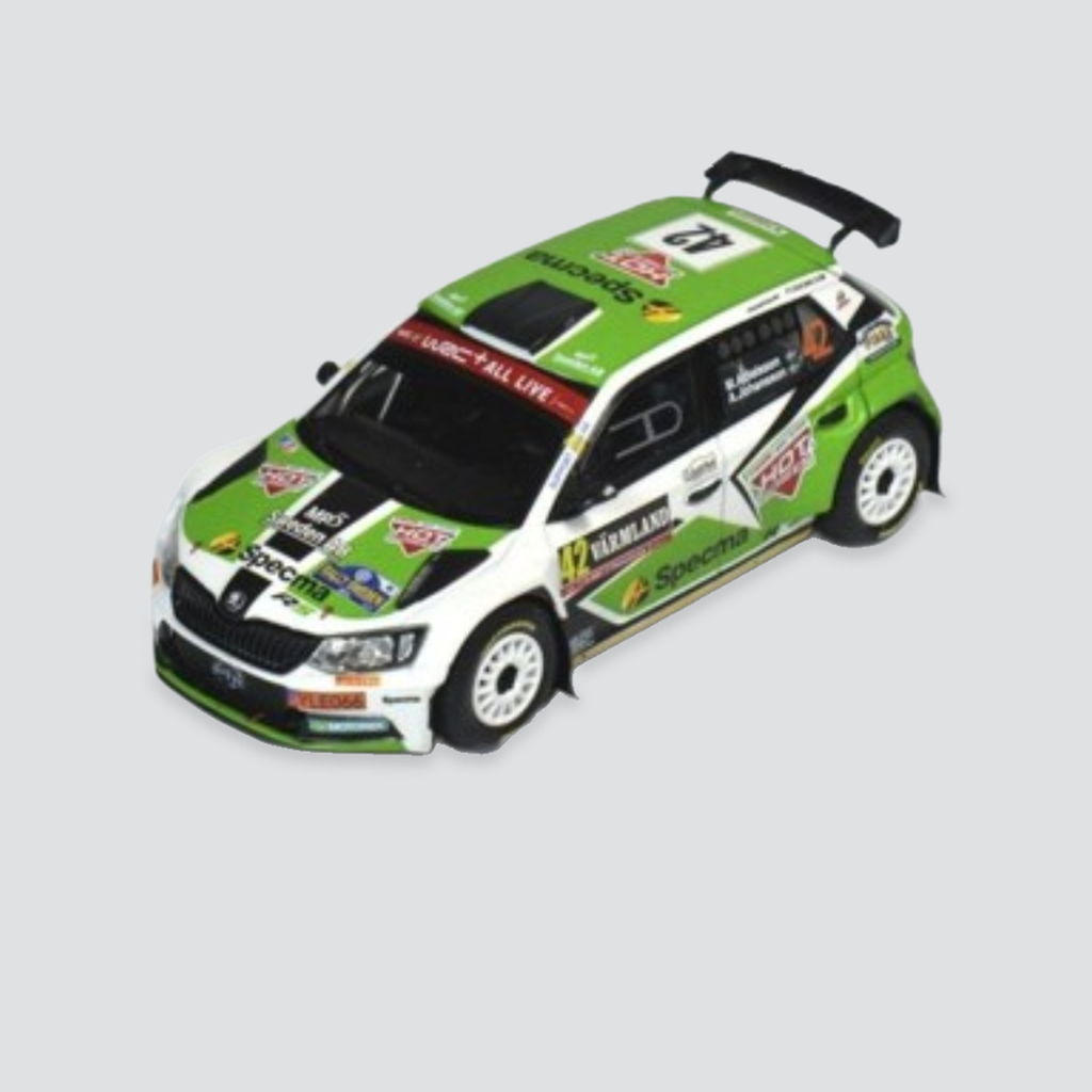 Skoda Fabia R5 #42 - Mattias Adielsson / Andreas Johansson - Rally Sweden 2018