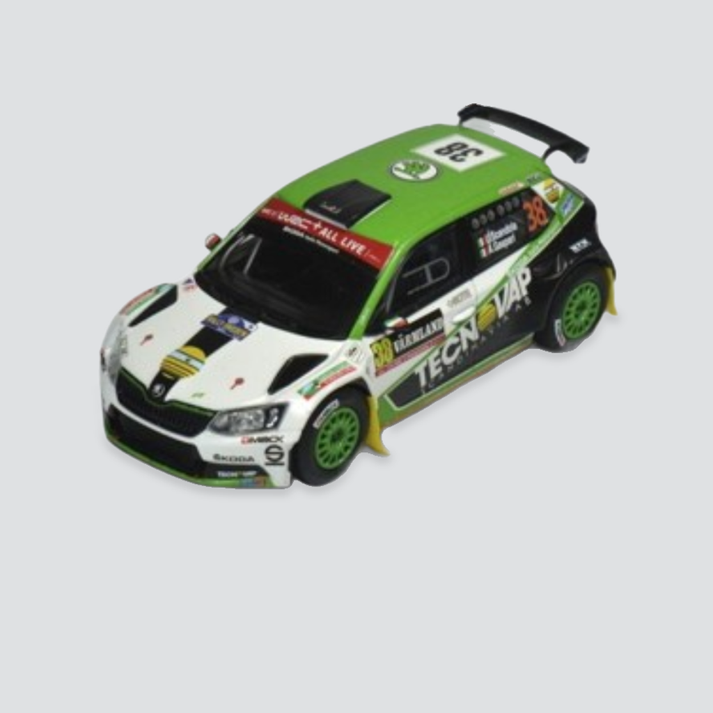 Skoda Fabia R5 #38 - Umberto Scandola / Andrea Gaspari - Rally Sweden 2018