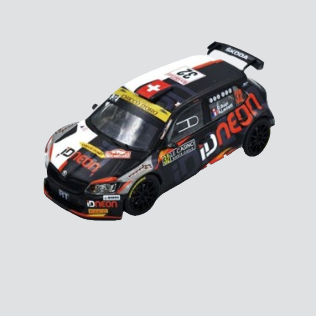 Skoda Fabia R5 #32 - Olivier Burri / Anderson Levratti - Rally Montecarlo 2019