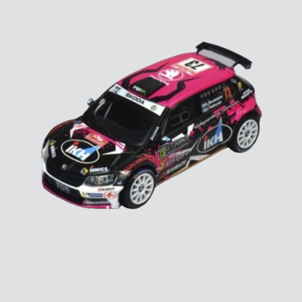 Skoda Fabia R5 #73 - Kalle Rovanperä / Jonne Halttunen - Rally MonteCarlo 2018