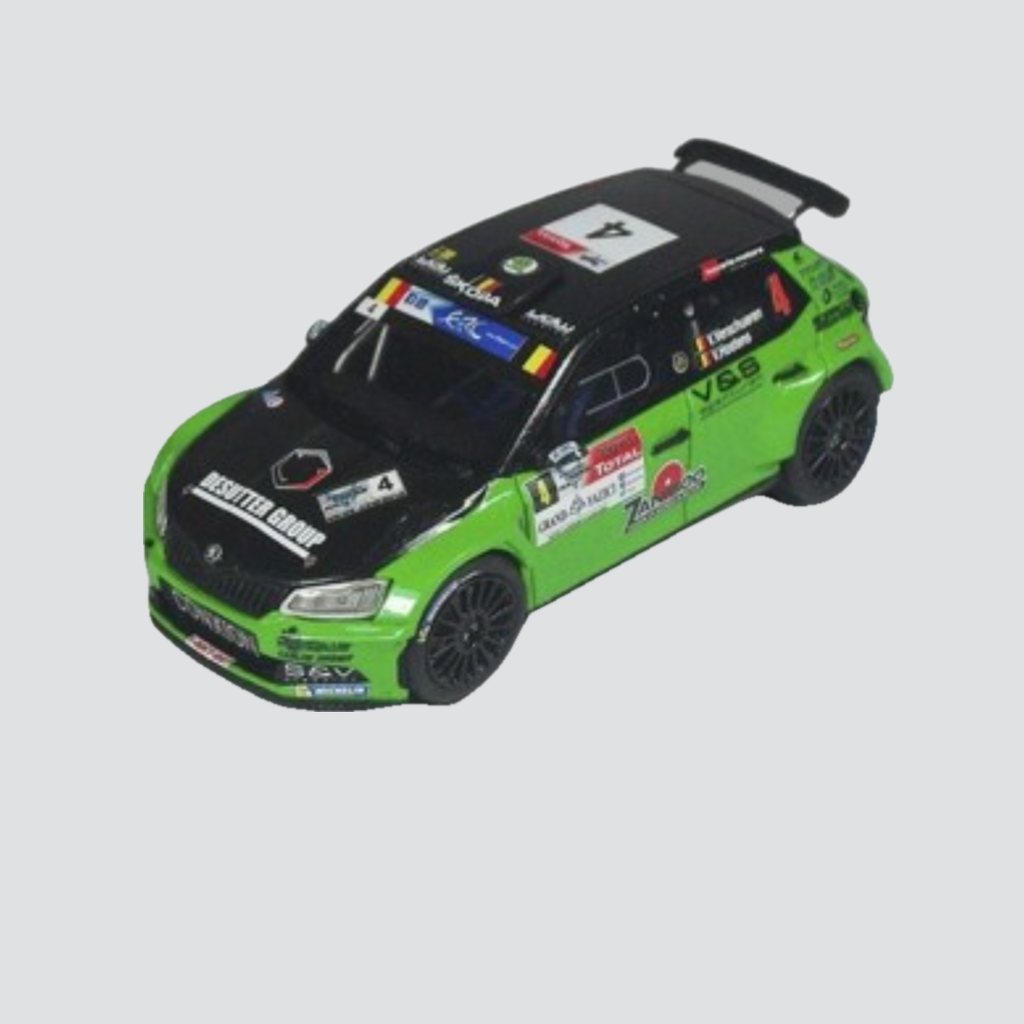 Skoda Fabia R5 #4 - Vincent Verschueren / Veronique Hostens - Kenotek Rally Ypres 2016