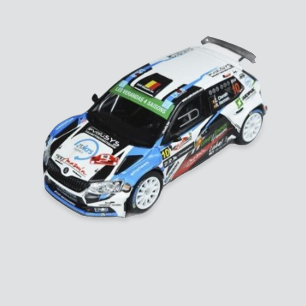 Skoda Fabia R5 #10 - Cedric Cherain / Renaud Herman - East Belgian Rally 2016