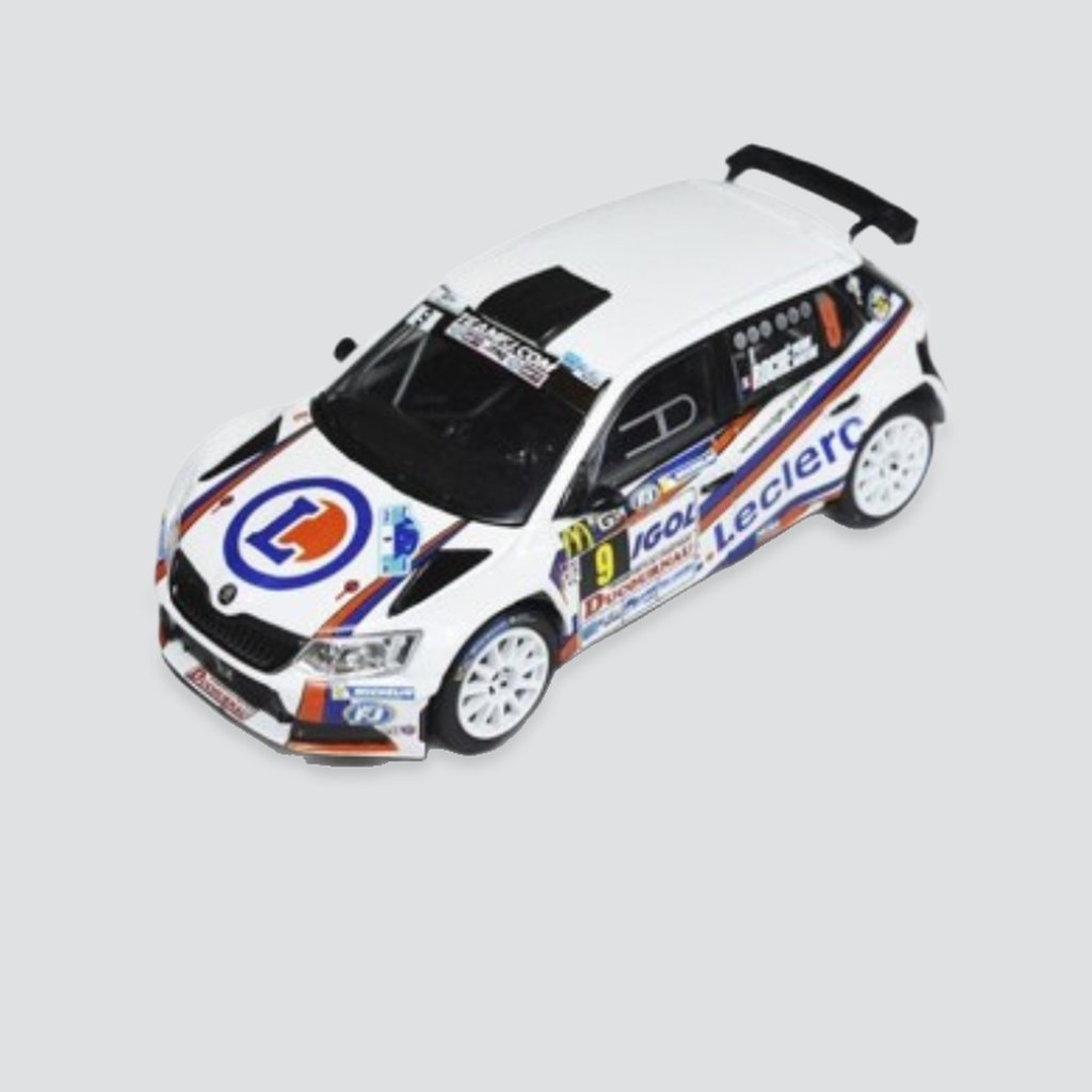 Skoda Fabia R5 #9 - Pierre Roché / Martine Roché - Rallye du Var 2016