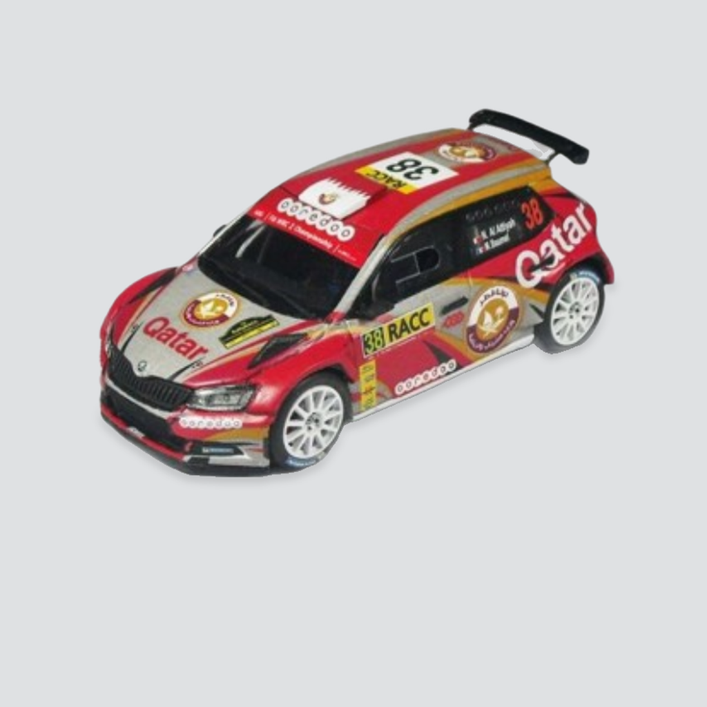 Skoda Fabia R5 #38 - Nasser Al Attiyah / Mattieu Baumel - Rally RACC Catalunya SPAIN 2015