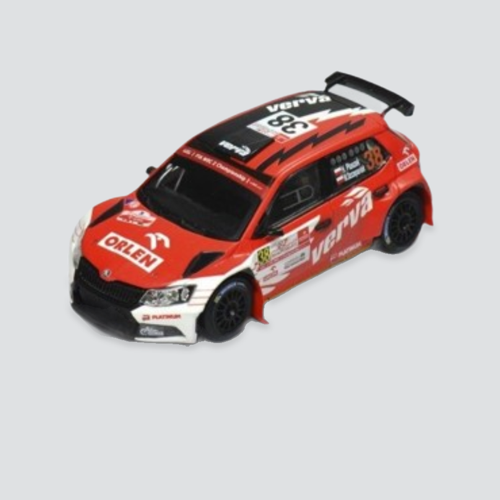 Skoda Fabia R5 #38 - Hubert Ptaszek / Maciej Szczepaniak - Rally Poland 2017