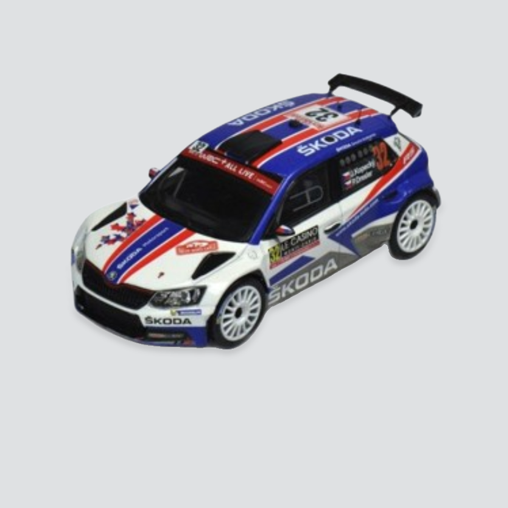 Skoda Fabia R5 #32 - Jan Kopecky / Pavel Dresler - Rally Montecarlo 2018