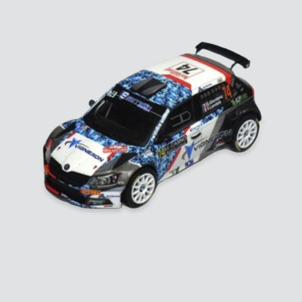 Skoda Fabia R5 #14 - Quentin Giordano / Vincent Landais - Rally Montecarlo 2018