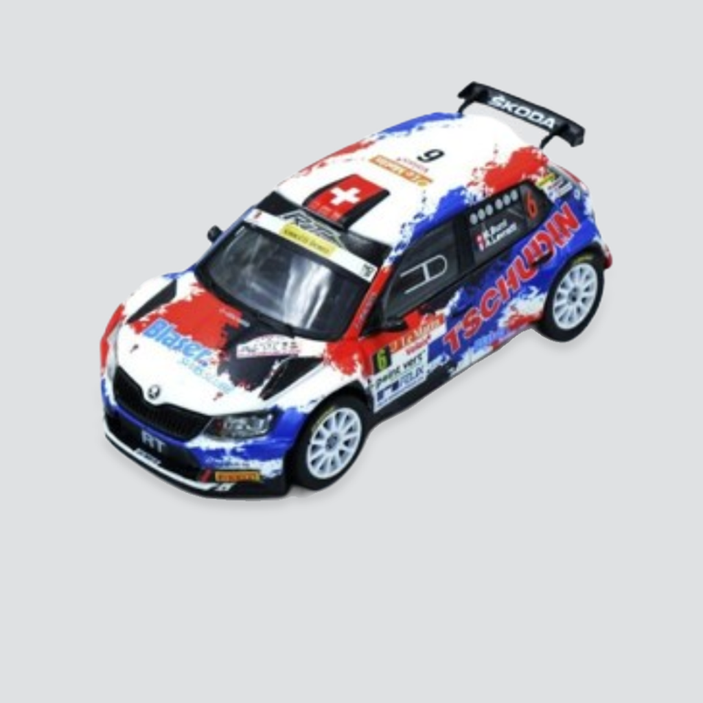 Skoda Fabia R5 #6 - Michael Burri / Anders Levratti - Rally International du Valais 2018