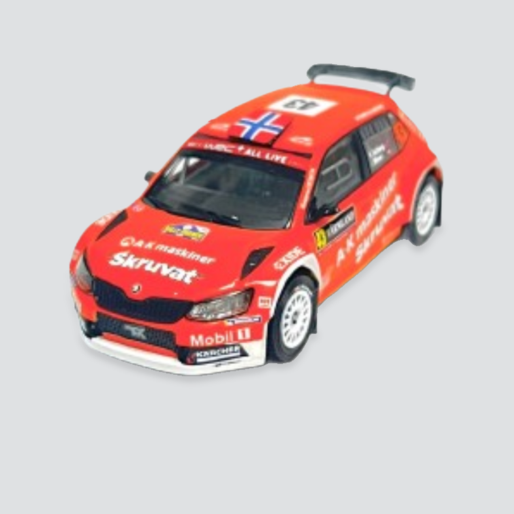 Skoda Fabia R5 #43 - Henning Solberg / Ilka-Minor Petrasko - Rally Sweden 2019