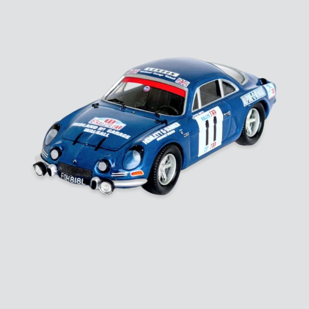 Alpine-Renault A110  #11 Peter Smith/Paul Russell Tap Rally 1972