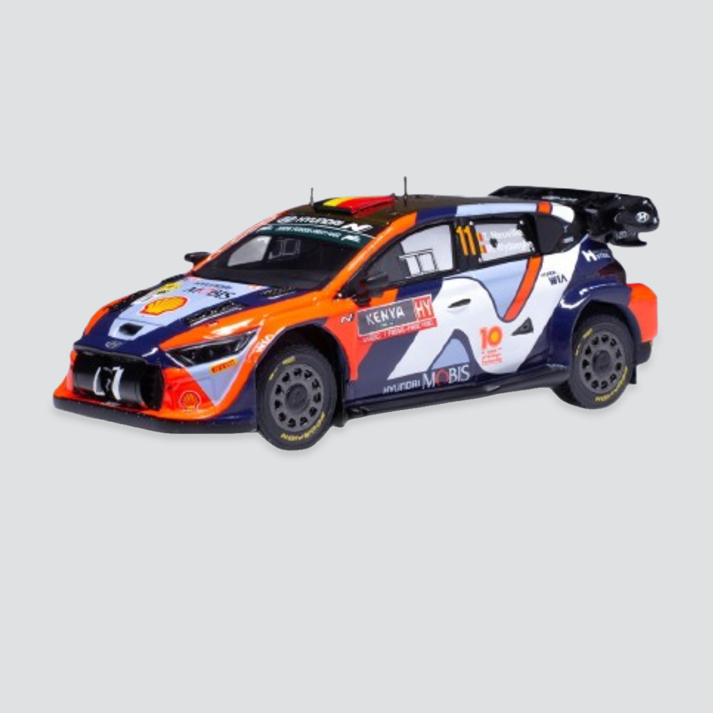 Hyundai i20N Rally1 WRC #11 - Thierry Neuville / Martijn Wydaeghe - Safari Rally Kenia 2024