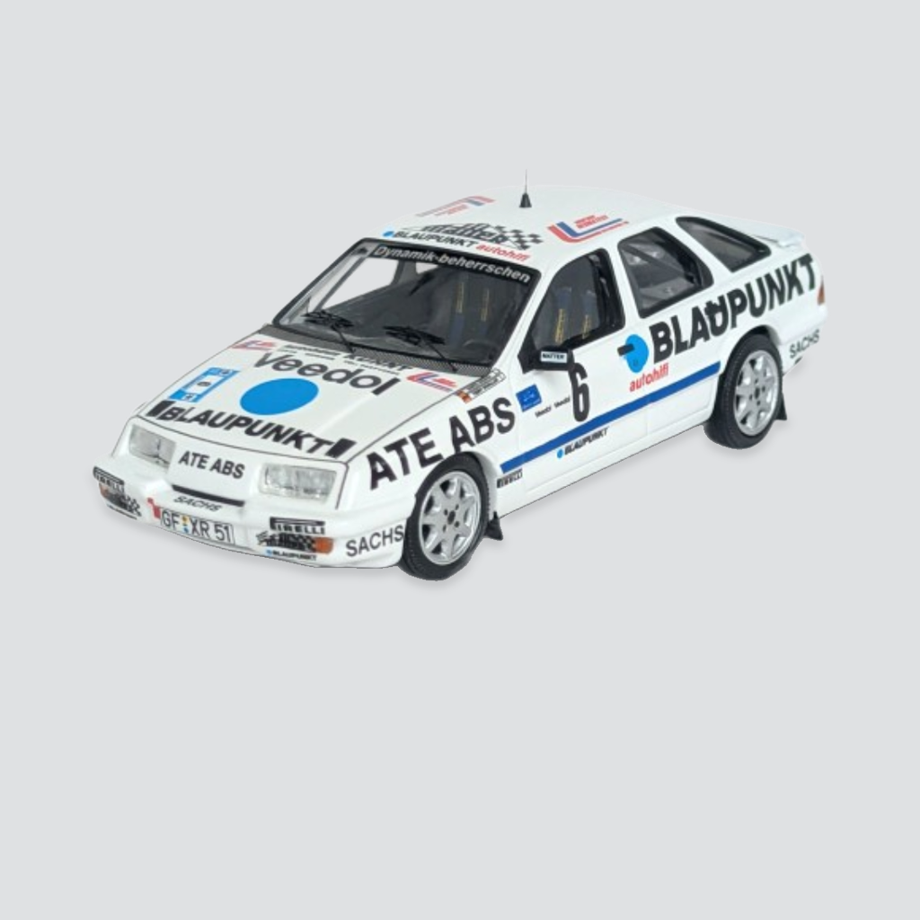 Ford Sierra XR 4x4 #6 - Gustel Brusch / Detlef Schaller - 1st Sachs Winter Rally 1986