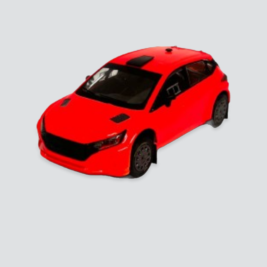 Hyundai i20N Rally2 Plain Orange Body Rally Spec Gravel Wheels