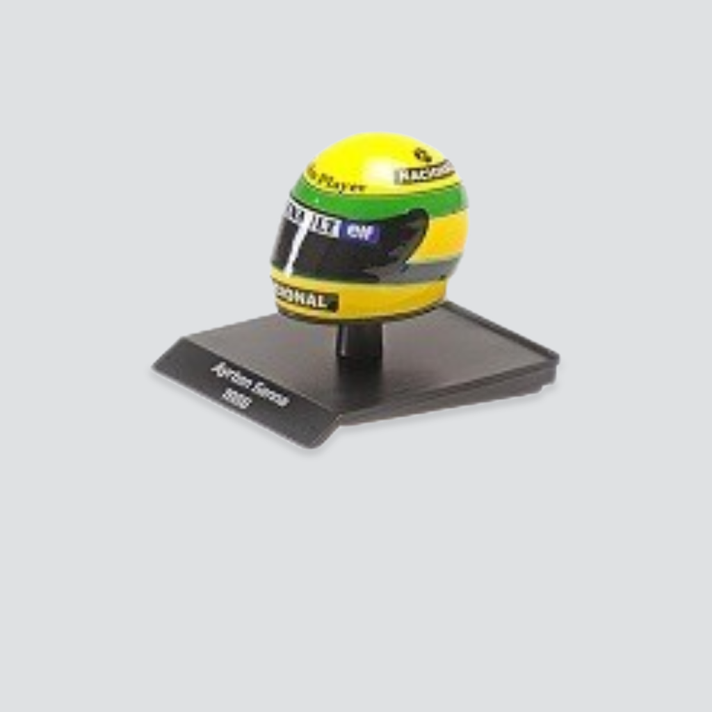 Pré-encomenda (15,95€-10%) Sinal-6€   HELMET  Ayrton Senna 1986