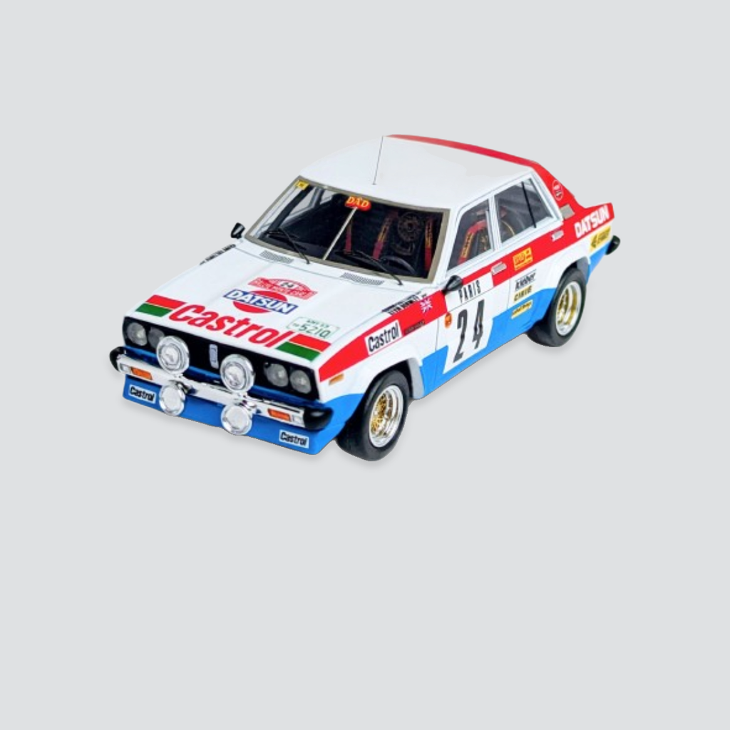 Datsun 160J #24 Rauno Aaltonen / Kevin Gormley 13th Monte-Carlo Rally 1981
