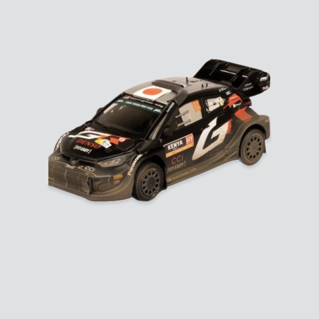 Toyota Yaris Rally 1 WRC #18 - Takamoto Katsuta / Aaron Johnston - Safari Rally Kenia 2024