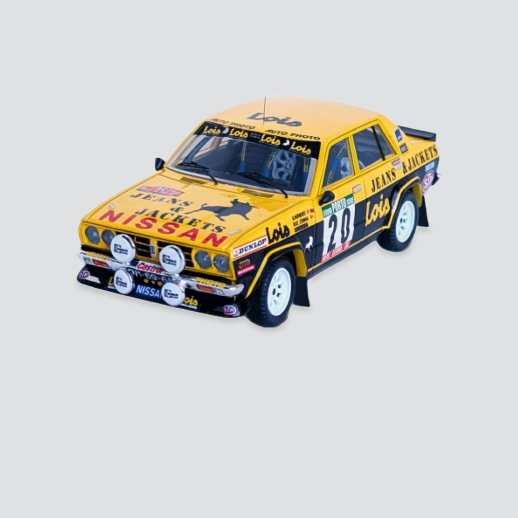 Datsun 160J #20 - Santinho Mendes / Rui Cunha - Rally of Portugal 1983