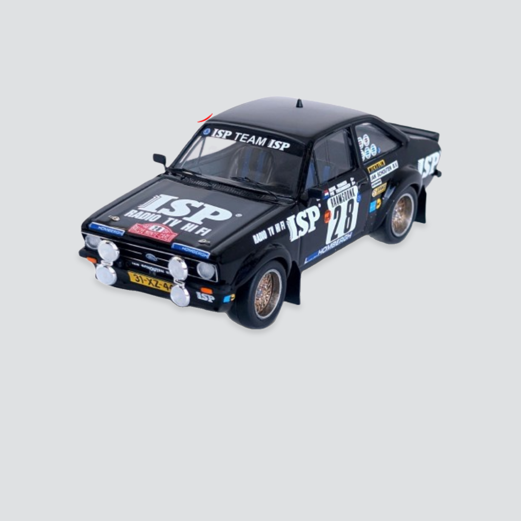 Ford Escort Mk2 #35 - Henk Vossen / Pie Theunissen - Monte-Carlo Rally 1981
