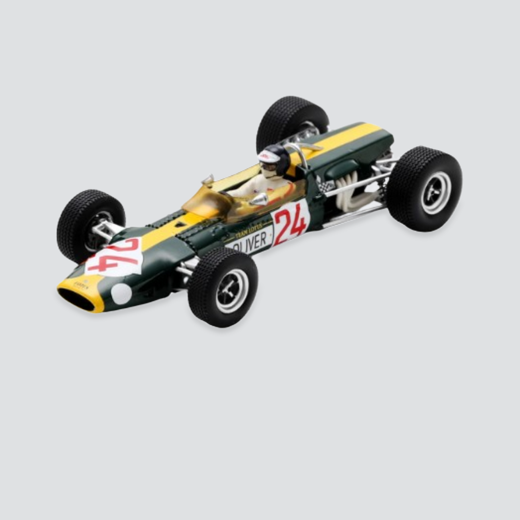 Pré-encomenda (79,95€-15%) Sinal 15€ - Lotus 48 #24 - Jackie Oliver - German GP 1967 Winner F2
