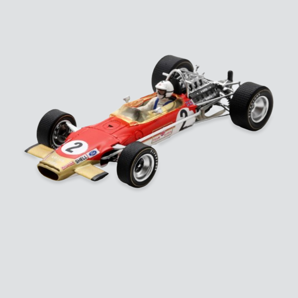 Pré-encomenda (79,95€-15%) Sinal 15€ - Lotus 49B #2 - Richard Attwood - Monaco GP 1969