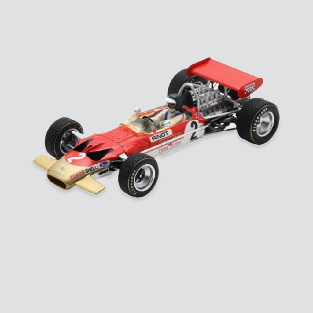 Pré-encomenda (79,95€-15%) Sinal 15€ - Lotus 49B #2 - Jochen Rindt - Winner US GP 1969