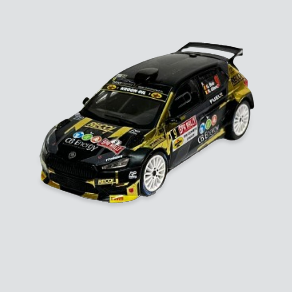 Škoda Fabia RS Rally 2 #9 - Gino Bux / Nicolas Gilsoul - Rally Spa 2023