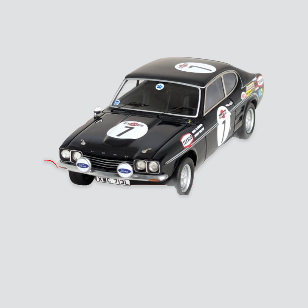 Ford Capri 3000 GLX #7 - Jeremy Walton / Nigel Clarkson - 24h Spa-Francorchamps 1973