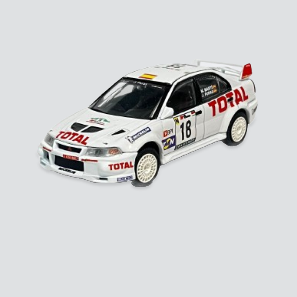 Mitsubishi Carisma GT EVO VI #18 - Jesús Puras / Marc Martí - Rally de Portugal 2000