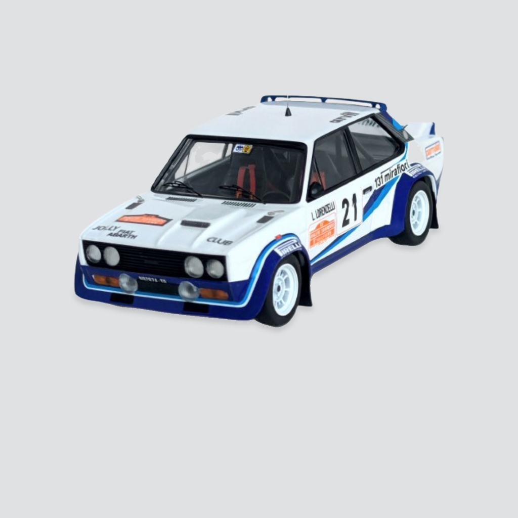 Fiat 131 Abarth #21 Livio Lorenzelli / Franco Collorafi Sanremo Rally 1977