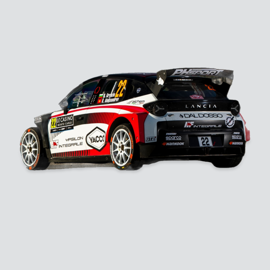 (64,95€-10%) Pré-encomenda Sinal - 15€ - Lancia Ypsilon Rally2 #22 - Nikolay Gryazin / Konstantin Aleksandrov - Rally monte Carlo 2026