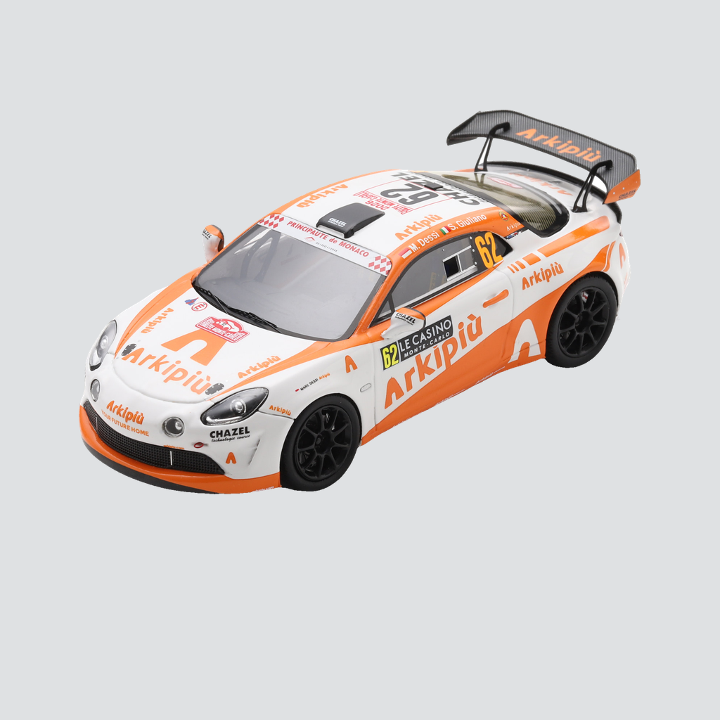 (79,95€-10%) Pré-encomenda Sinal: 20€ - Alpine A110 #62 - Marco Dessi / Serena Giuliano - Rally Monte Carlo 2026