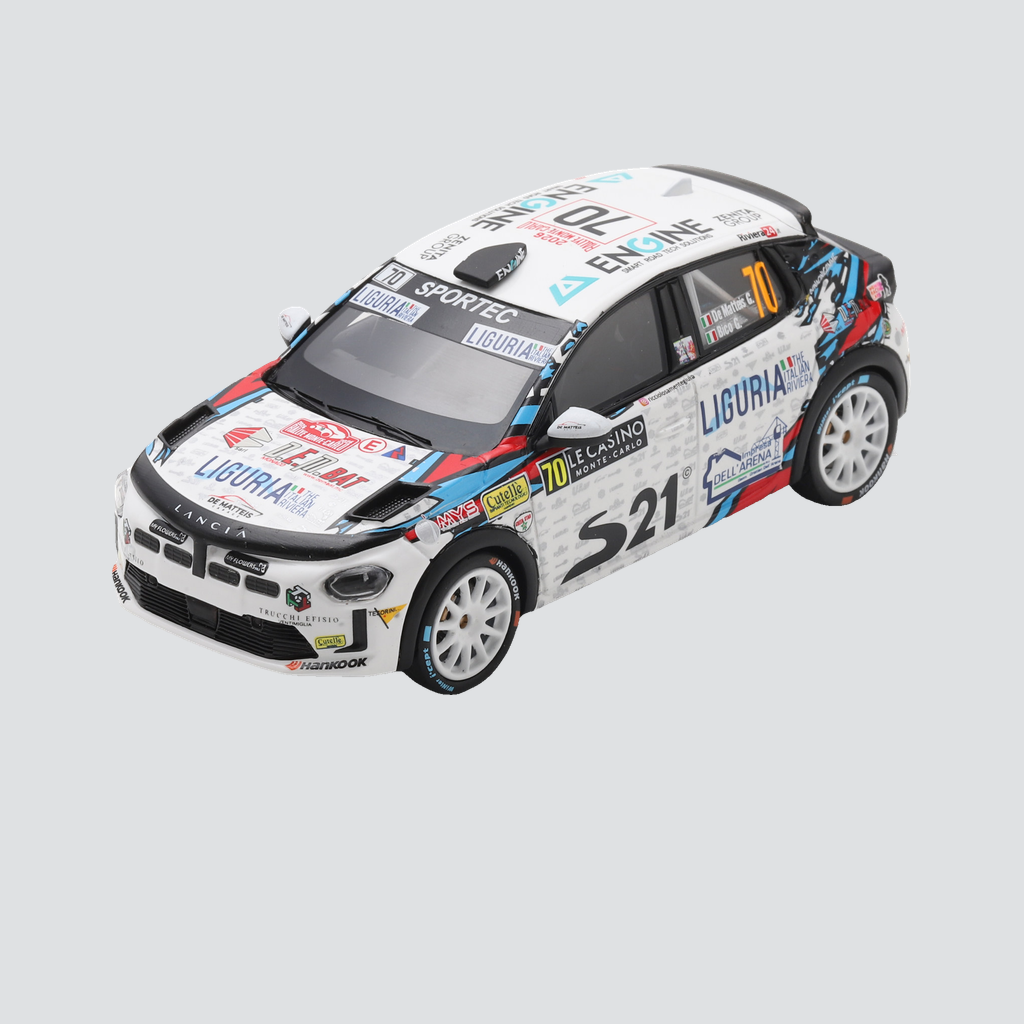 (79,95€-10%) Pré-encomenda Sinal: 20€ - Lancia Ypsilon #70 - Giancarlo de Matteis / Giulia Bico - Rally Monte Carlo 2026