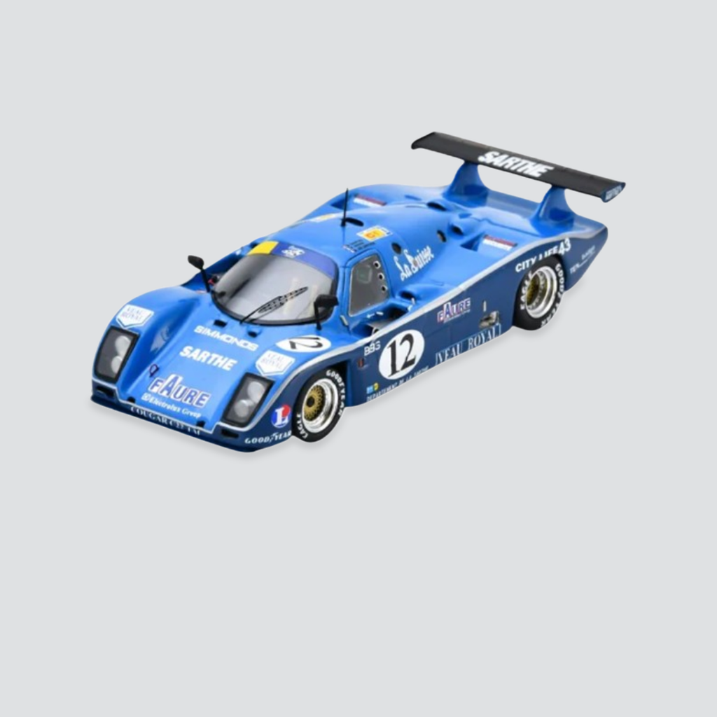 (79,95€-10%) Pré-encomenda Sinal: 20€ - Cougar C22 #12 - B. Santal / P. Gonin / B. de Dryver - Le Mans 24H 1989