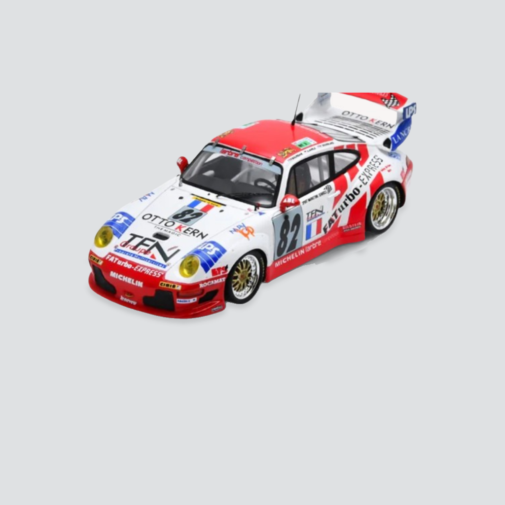 (79,95€-10%) Pré-encomenda Sinal: 20€ - Porsche GT2 #82 - A. Harle / P. Bourdais / P. Goueslard - Le Mans 24H 1996